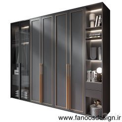 کمد دیواری نئو کلاسیک ابزار خورده کد 31027