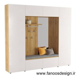 کمد دیواری هایگلاس ابزار خورده کد 097