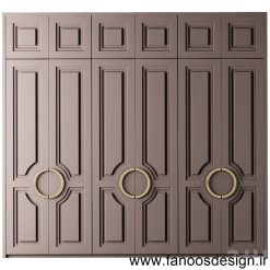 کمد دیواری کلاسیک کد 31022