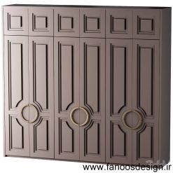 کمد دیواری کلاسیک کد 31022