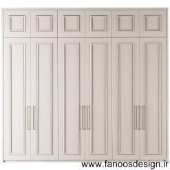 کمد دیواری کلاسیک کد 31021