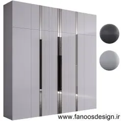 کمد دیواری آینه خور کد 31014