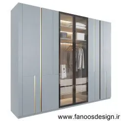 کمد دیواری استیل خور کد 31009