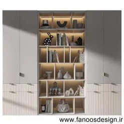 کمد دیواری mdf کد 090