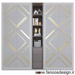 کمد دیواری استیل خور کد 31050