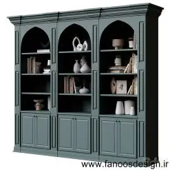 کمد دیواری کلاسیک با رنگ پلی اورتان کد 064