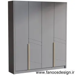 کمد دیواری پلی اورتان مدرن کد 31040