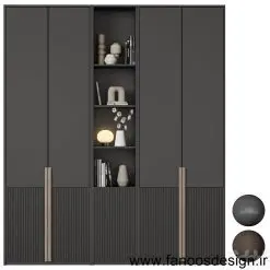 کمد دیواری سوپر مات کد 31036