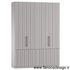 کمد دیواری ام دی اف با رنگ پوششی کد 074 4 کمد دیواری ام دی اف با رنگ پوششی کد 074