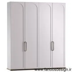 کمد دیواری ام دی اف رنگ پوششی کد 077