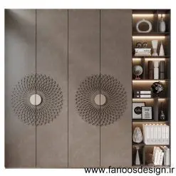 کمد دیواری کلاسیک کد 085