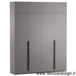 کمد دیواری رنگ پلی اورتان نئو کلاسیک کد 049 3 کمد دیواری وکیوم نئو کلاسیک کد 049