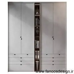 کمد دیواری وکیوم کلاسیک کد 045