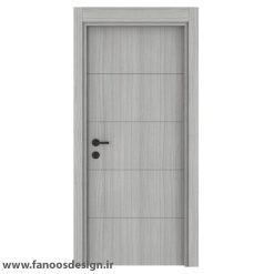 درب پلی وود مدرن ضد آب طوسی روشن کد 30443 6 درب پلی وود مدرن ضد آب طوسی روشن کد 30443