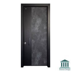 درب ترکیبی مدرن ورودی آپارتمان کد 30581