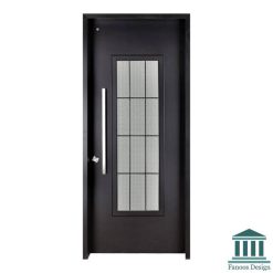 درب کلاسیک آپارتمان شیشه خور کد 30589