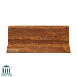 قرنیز PVC گردویی تیره مدل پارکتی کد 5166