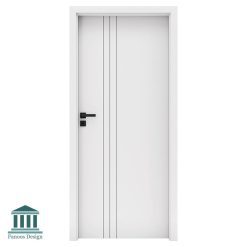 در سفید حمام پلی وود ضدآب کد 30330