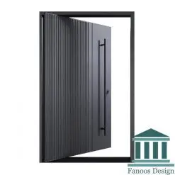 درب پیوت فلزی شیاری کد 30517