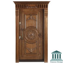 در ضدسرقت روکش راش برجسته کد 30456