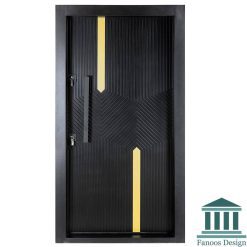 درب ضدسرقت مدرن طوسی با رنگ پوششی کد 30465