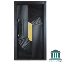 در ضدسرقت مدرن طوسی با رنگ پوششی کد 30459