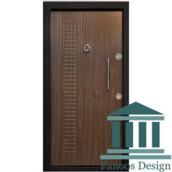 درب ضدسرقت روکش راش کد 30480