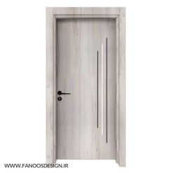 درب پلی وود ضدآب تریم آلومینیوم کد 50035