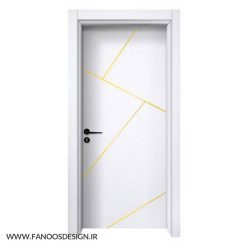 درب پلی وود ضدآب تریم آلومینیوم کد 50034