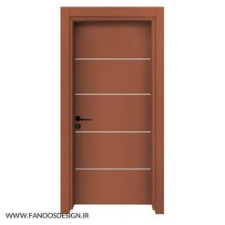 درب پلی وود ضدآب تریم آلومینیوم کد 50032