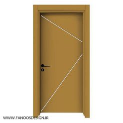 درب پلی وود ضدآب تریم آلومینیوم کد 50031