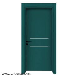 درب پلی وود ضدآب تریم آلومینیوم کد 50030