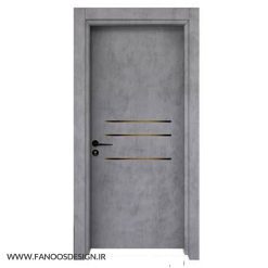 درب پلی وود پلکسی خطی کد 50064