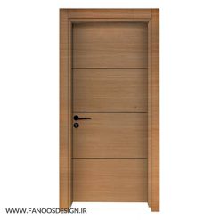 درب CNC پلی وود مناسب دفاتر و محیط‌های اداری کد 30060