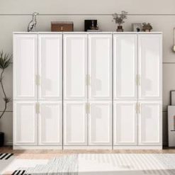 Aunya74.82727HX95.12727WX19.32727D12DoorsArmoire 3 1 | فانوس دیزاین تولید کننده انواع درب اتاق ، ضد سرقت، درب ورودی و ضد آل