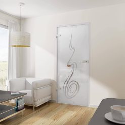 درب شیشه ای حمام کد 20035