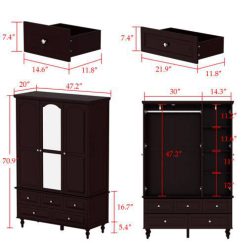 WerlinArmoire 1 | فانوس دیزاین تولید کننده انواع درب اتاق ، ضد سرقت، درب ورودی و ضد آل