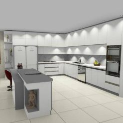 کابینت ام دی اف آشپزخانه لاکچری کد 7584