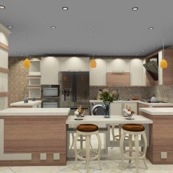 کابینت ام دی اف آشپزخانه لاکچری کد 7589