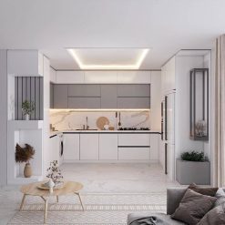 کابینت ام دی اف آشپزخانه لاکچری کد 7587