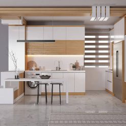 کابینت ام دی اف آشپزخانه لاکچری کد 7610