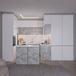 کابینت ام دی اف آشپزخانه لاکچری کد 7581