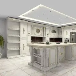 کابینت ام دی اف آشپزخانه لاکچری کد 7613