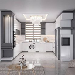 کابینت ام دی اف برای آشپزخانه کد 7558