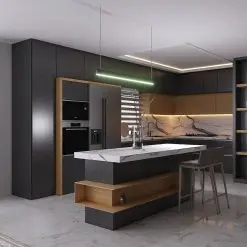 کابینت ام دی اف برای آشپزخانه کد 7560