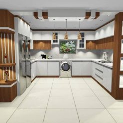 کابینت ام دی اف آشپزخانه لاکچری کد 7617