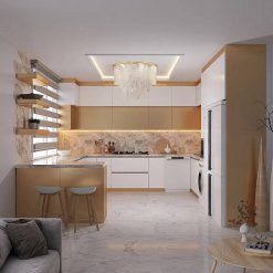 کابینت ام دی اف آشپزخانه کد 7482