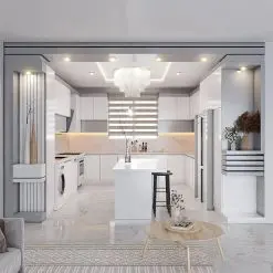 کابینت ام دی اف آشپزخانه کد 7476