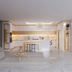 کابینت ام دی اف آشپزخانه کد 7465