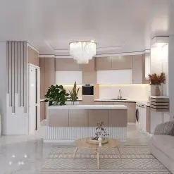 کابینت ام دی اف آشپزخانه کد 7443